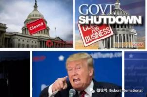 川普把着美国政府的开关